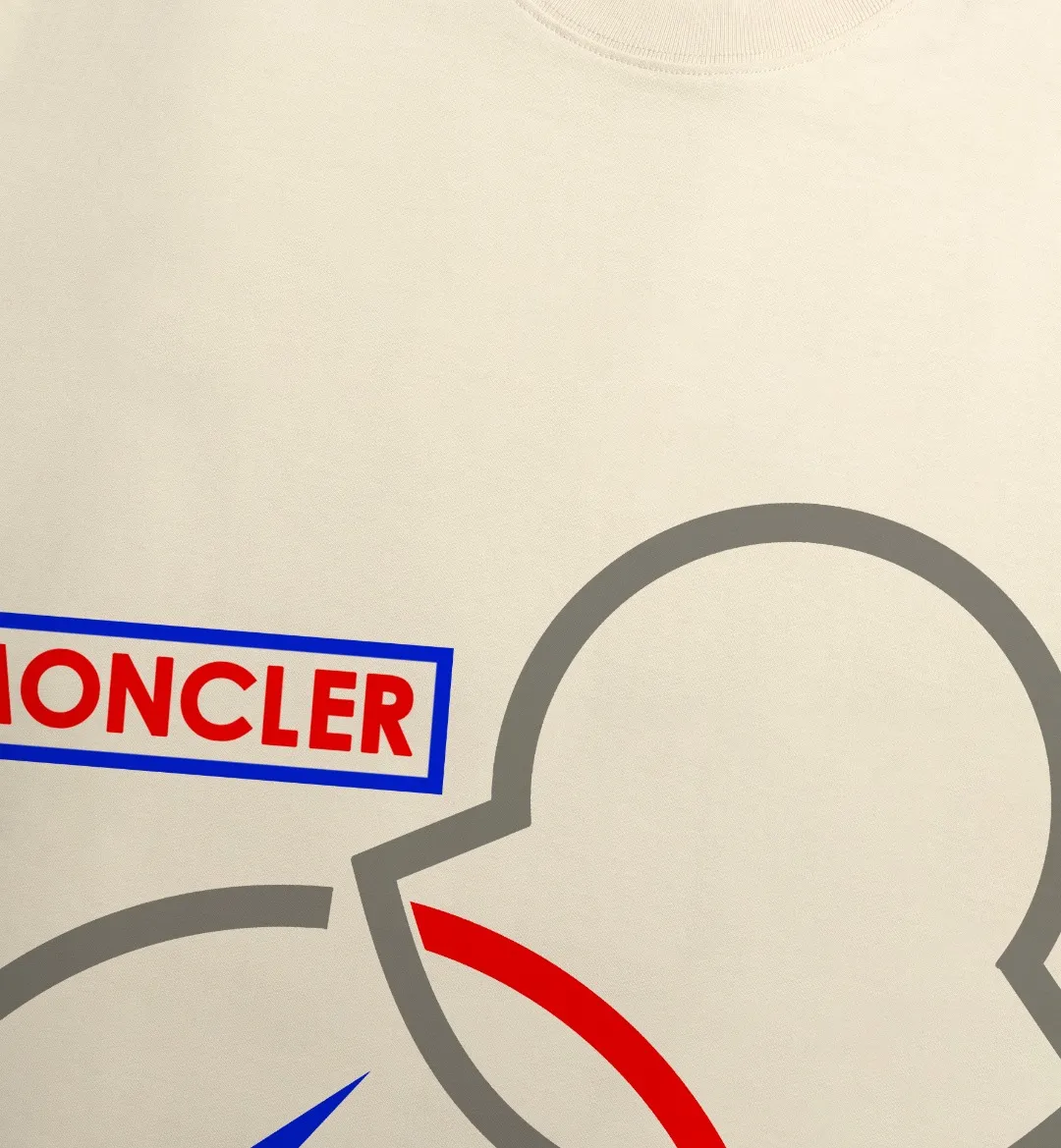Quality《Moncler~ 》2024New Arrival T , Versatile Quality . ‼ 32 250G ‼ T 🤪 Sizes：S-M-L-XL-2XL ：Black White 、 Same Style